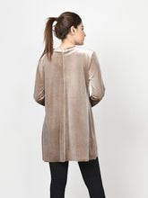 Load image into Gallery viewer, Velvet Shirt - Silver
