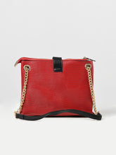Load image into Gallery viewer, Textured Two Tone Handbag
