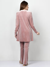 Load image into Gallery viewer, Velvet Shirt - Tea Pink
