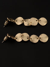 Load image into Gallery viewer, Disc Drop Earrings
