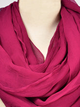 Load image into Gallery viewer, Chiffon Dupatta-Fuchsia
