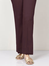 Load image into Gallery viewer, Unstitched Cambric Trouser - Dark Brown
