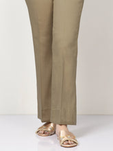 Load image into Gallery viewer, Unstitched Cambric Trouser - Light Brown
