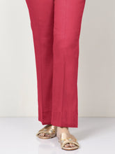 Load image into Gallery viewer, Unstitched Cambric Trouser - Pinkish Red
