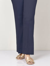 Load image into Gallery viewer, Unstitched Cambric Trouser - Dark Blue
