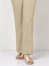 Load image into Gallery viewer, Unstitched Cambric Trouser - Medium Beige
