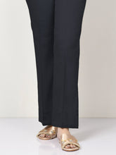 Load image into Gallery viewer, Unstitched Cambric Trouser - Black
