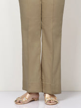 Load image into Gallery viewer, Unstitched Cambric Trouser - Light Brown
