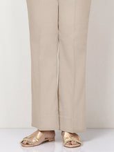 Load image into Gallery viewer, Unstitched Cambric Trouser -Beige
