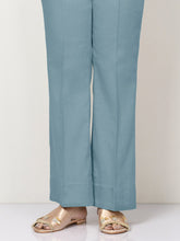Load image into Gallery viewer, Unstitched Cambric Trouser -Light Blue

