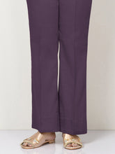 Load image into Gallery viewer, Unstitched Cambric Trouser - Purple

