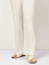Load image into Gallery viewer, Unstitched Cambric Trouser -White
