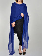 Load image into Gallery viewer, Chiffon Dupatta-Royal Blue
