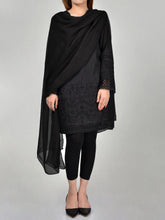 Load image into Gallery viewer, Chiffon Dupatta-Black
