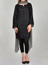 Load image into Gallery viewer, Chiffon Dupatta-Mouse Grey
