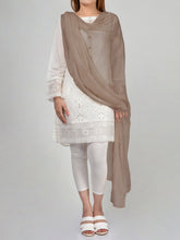 Load image into Gallery viewer, Chiffon Dupatta-Brown

