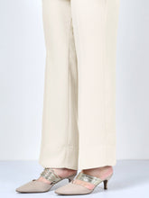 Load image into Gallery viewer, Unstitched Cambric Trouser - Light Beige
