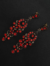 Load image into Gallery viewer, Metallic Stone Earrings
