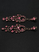 Load image into Gallery viewer, Metallic Stone Earrings
