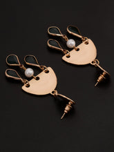 Load image into Gallery viewer, Semi Circular Drop Earrings
