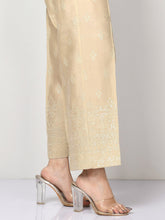 Load image into Gallery viewer, Embroidered Silk Pants
