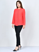 Load image into Gallery viewer, Button Down Chiffon Top
