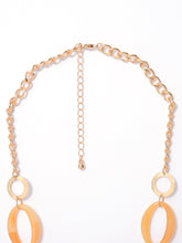 Load image into Gallery viewer, Shaded Ovals Necklace
