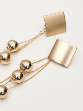 Load image into Gallery viewer, Square Chain Earrings
