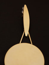 Load image into Gallery viewer, Matte Circular Earrings
