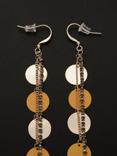 Load image into Gallery viewer, Dangling Rhinestone Earrings
