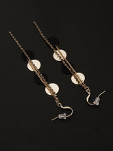 Load image into Gallery viewer, Dangling Rhinestone Earrings
