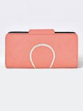 Load image into Gallery viewer, Circular Buckle Flap Wallet
