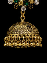 Load image into Gallery viewer, Floral Jhumka Earrings
