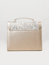 Load image into Gallery viewer, Gold Textured Handbag
