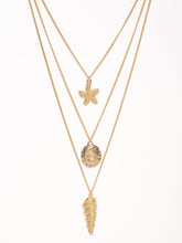 Load image into Gallery viewer, Layered Sea Charms Necklace
