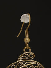 Load image into Gallery viewer, Metallic Carved Earrings
