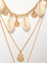 Load image into Gallery viewer, Layered Seashell Necklace

