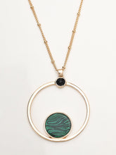Load image into Gallery viewer, Circular Pendant Necklace
