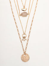 Load image into Gallery viewer, Layered Pendants Necklace
