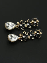 Load image into Gallery viewer, Floral Stone Earrings
