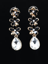 Load image into Gallery viewer, Floral Stone Earrings

