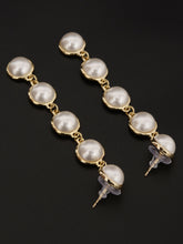 Load image into Gallery viewer, Long Pearl Earrings
