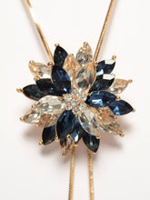 Load image into Gallery viewer, Stoned Flower Necklace
