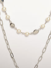 Load image into Gallery viewer, Pearl Chain Necklace
