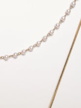 Load image into Gallery viewer, Diamante Pearl Necklace
