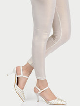 Load image into Gallery viewer, Shimmer Tights-Off White
