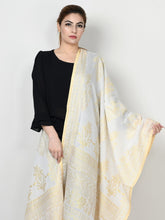 Load image into Gallery viewer, Jacquard Dupatta - Off White
