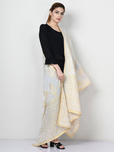 Load image into Gallery viewer, Jacquard Dupatta - Off White
