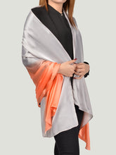 Load image into Gallery viewer, Dual Shade Silk Scarf
