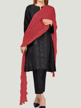 Load image into Gallery viewer, Crushed Dupatta - Red
